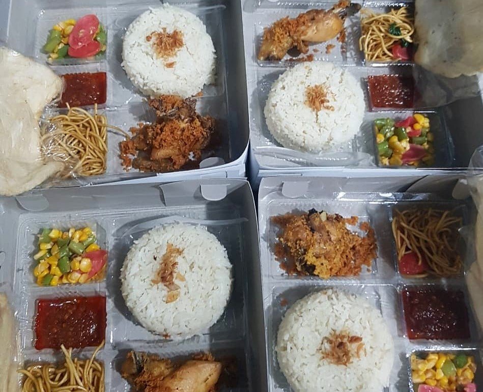 Nasi Box Silver - Nasi Kotak tangerang